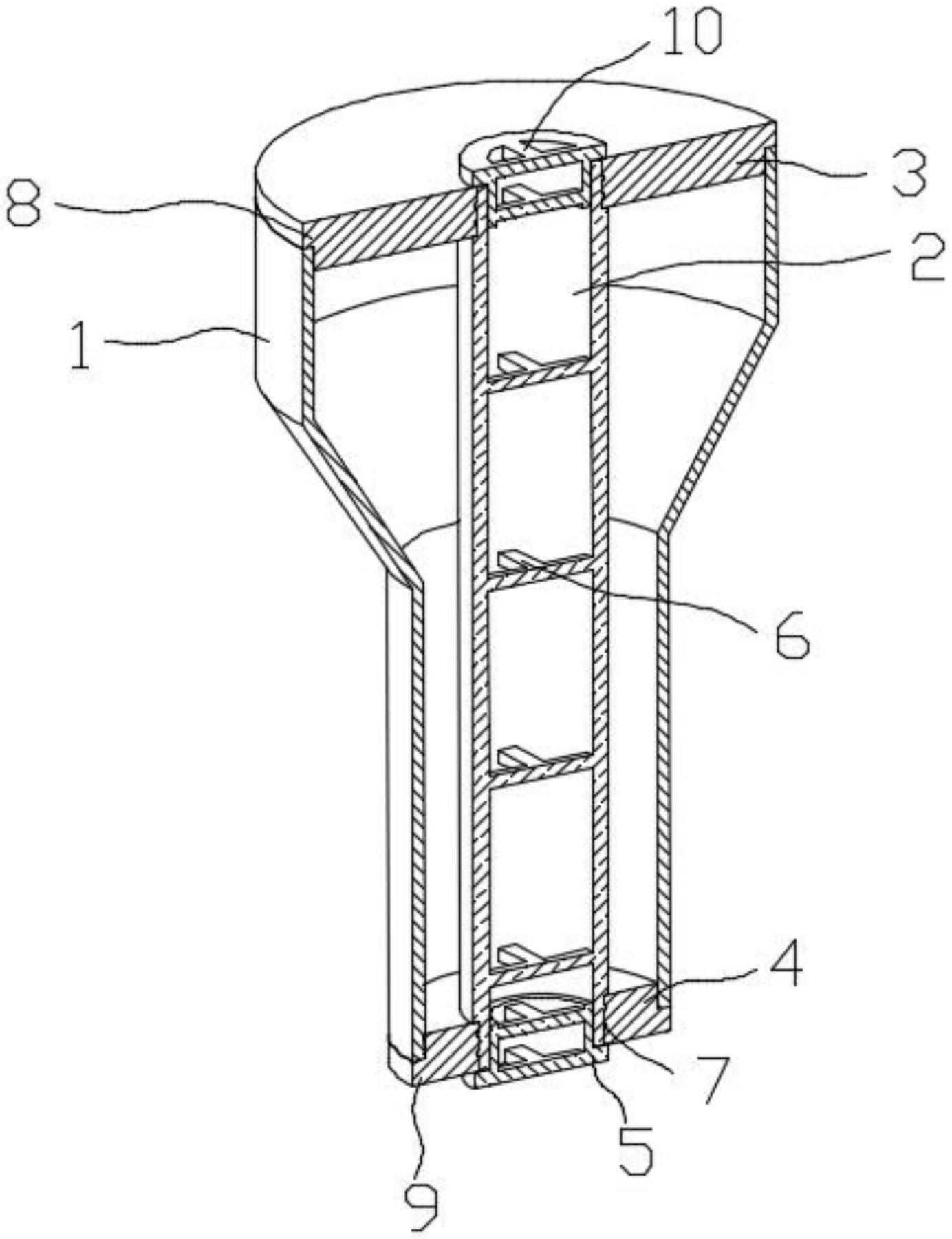 一种长桶型不均匀壁厚坯料等静压成型模具的制作方法