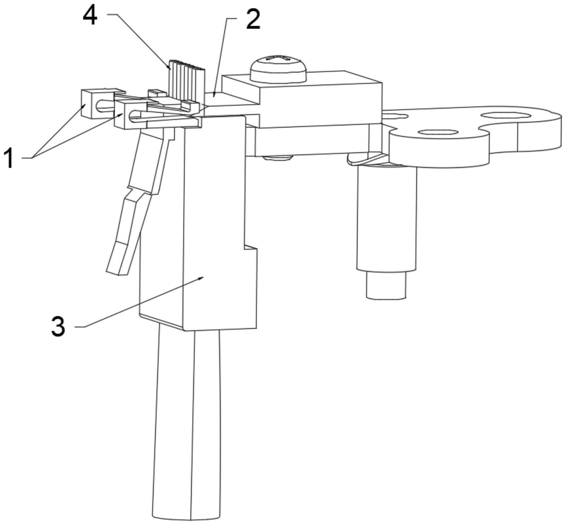 通孔网线钳用弹性刀槽及设置该刀槽的网线钳的制作方法