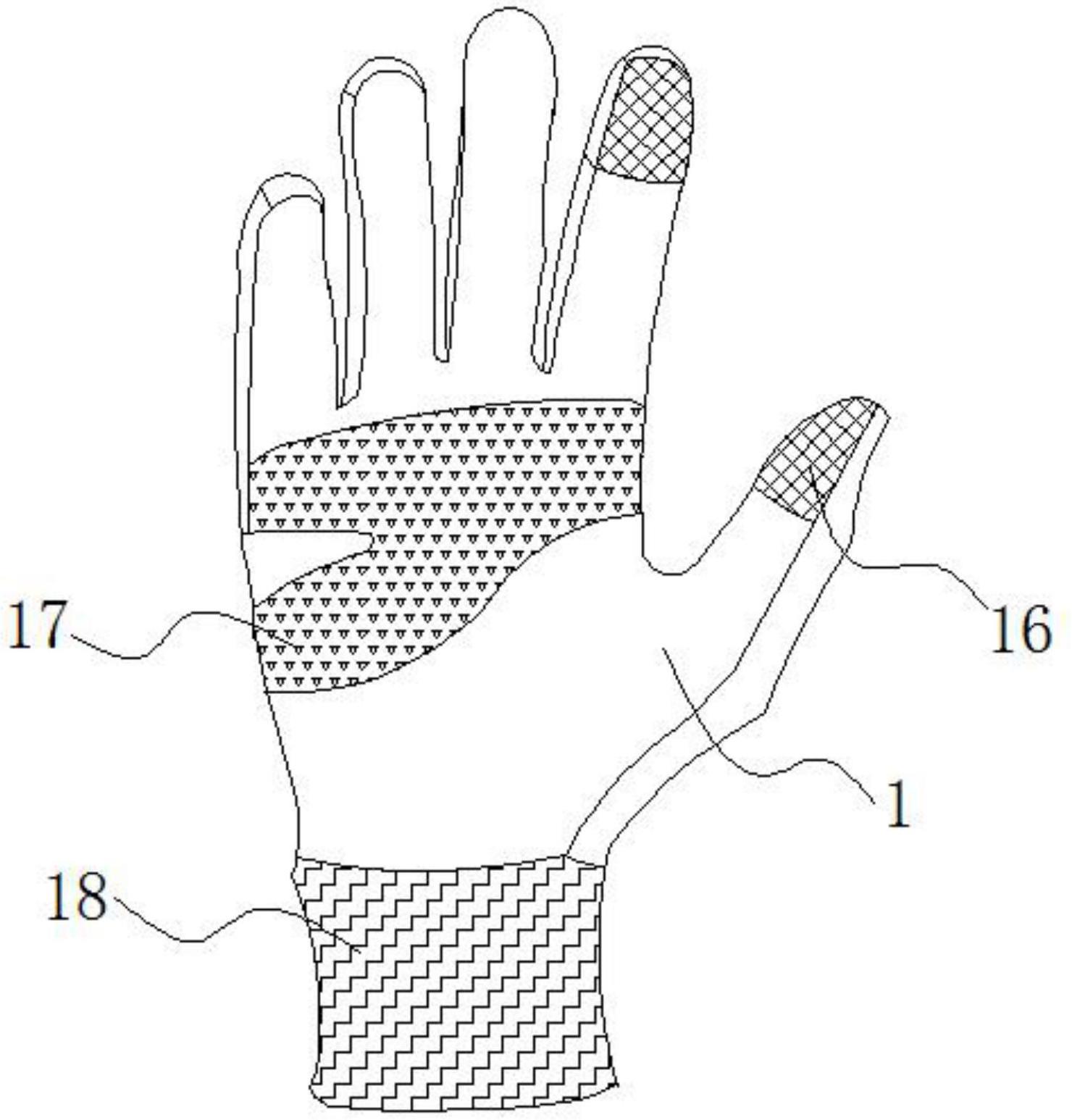 一种触摸屏手套的制作方法