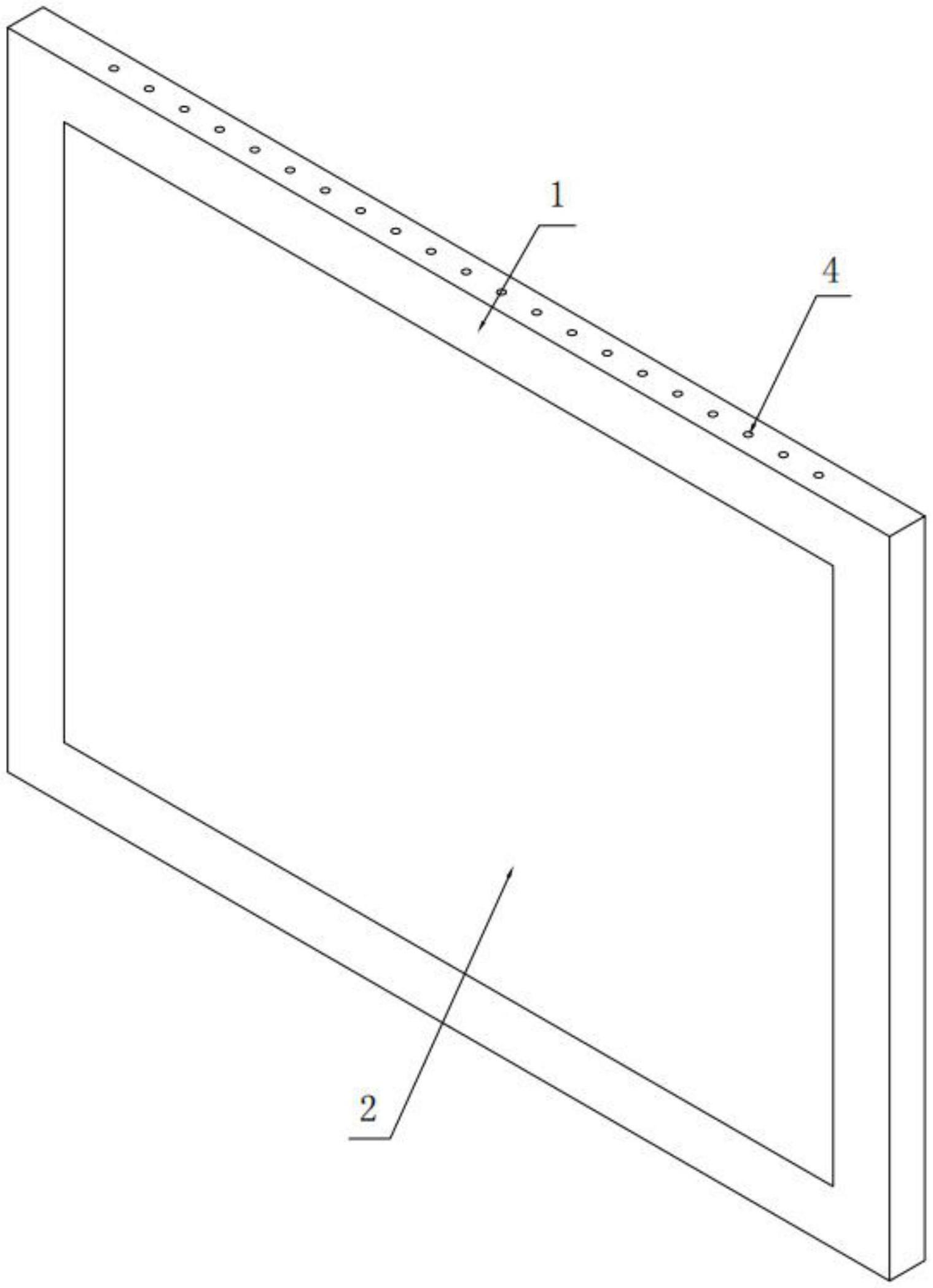 一种防静电背光模组框架的制作方法