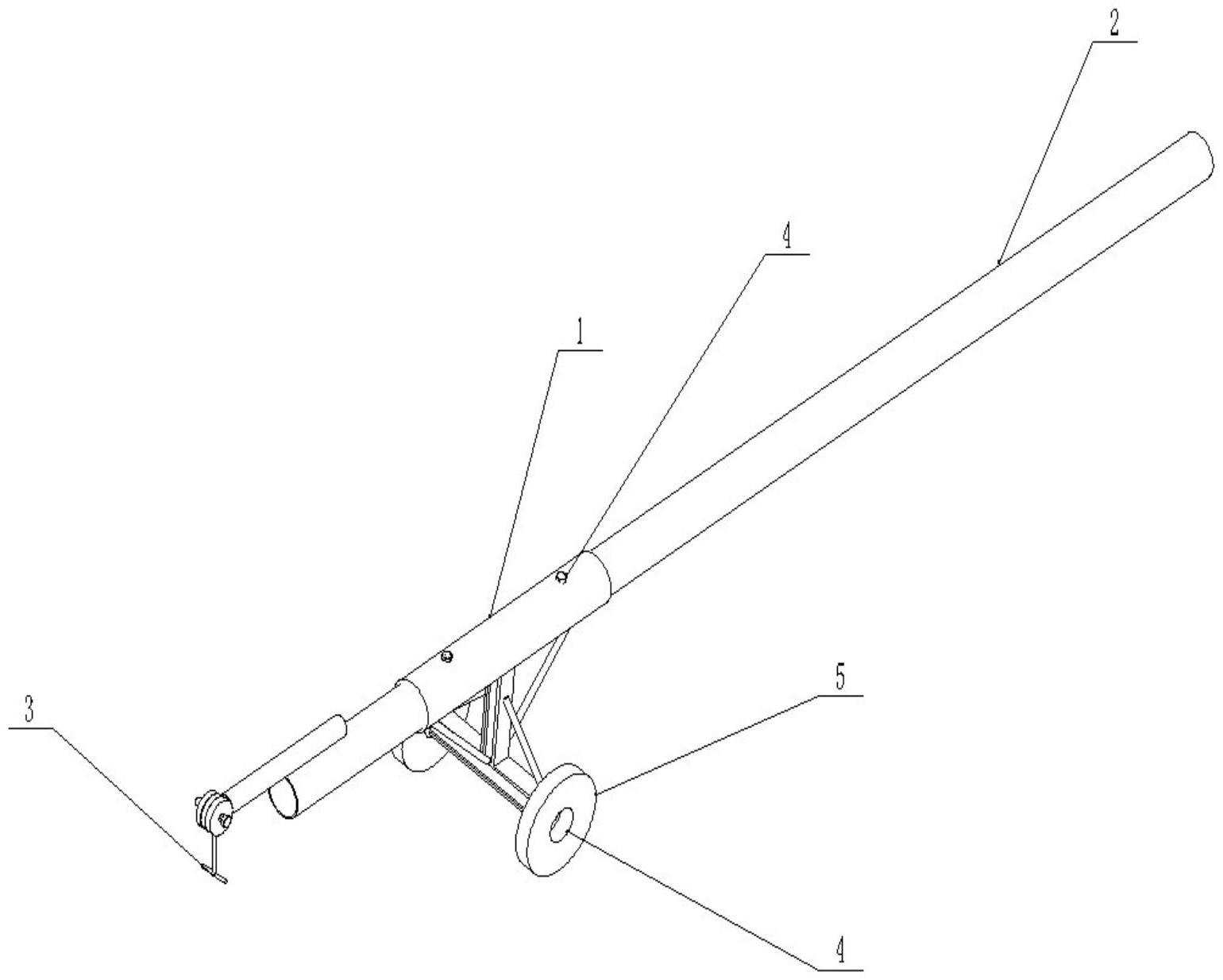 一种便捷式电缆井盖开启工具的制作方法