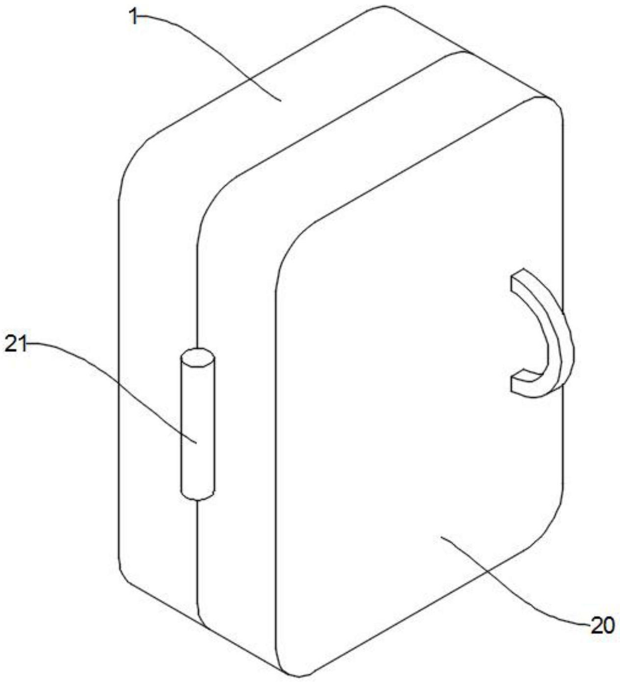 一种具有插口防护功能的光纤分纤盒的制作方法