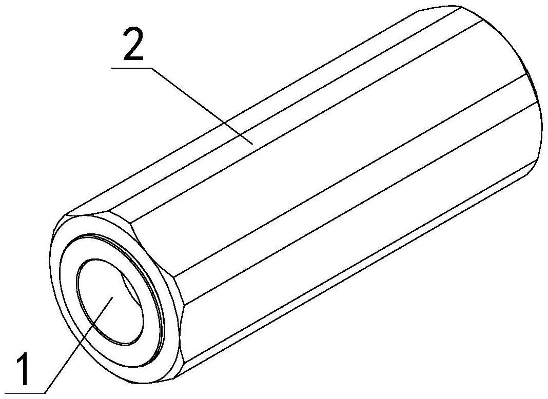 一种曝气盘气管连接单向接头的制作方法