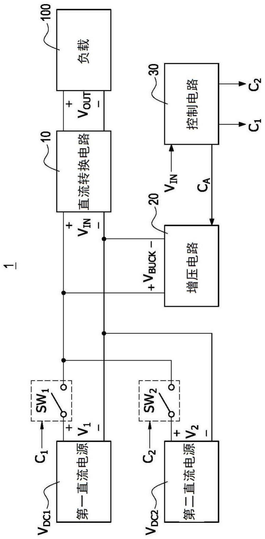 双输入的电源切换系统及其操作方法与流程