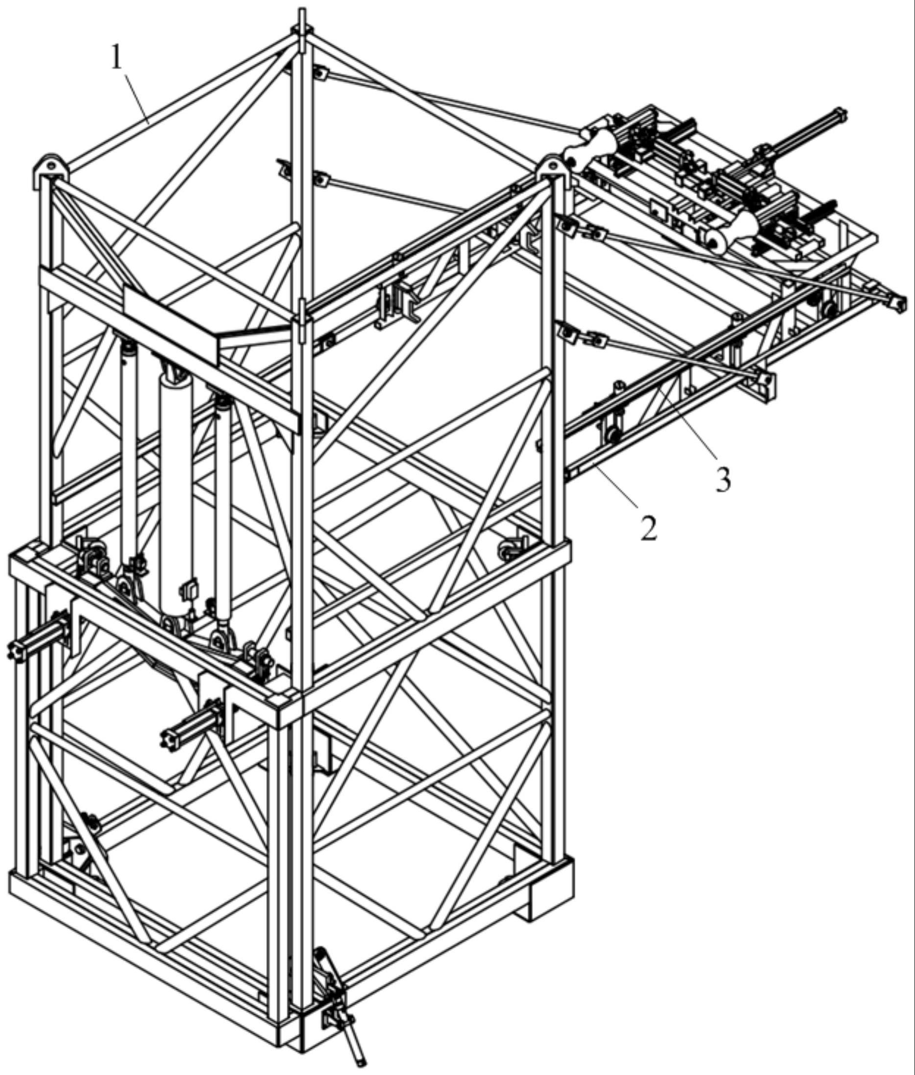 一种塔式起重机标准节自动引进就位装置的制作方法