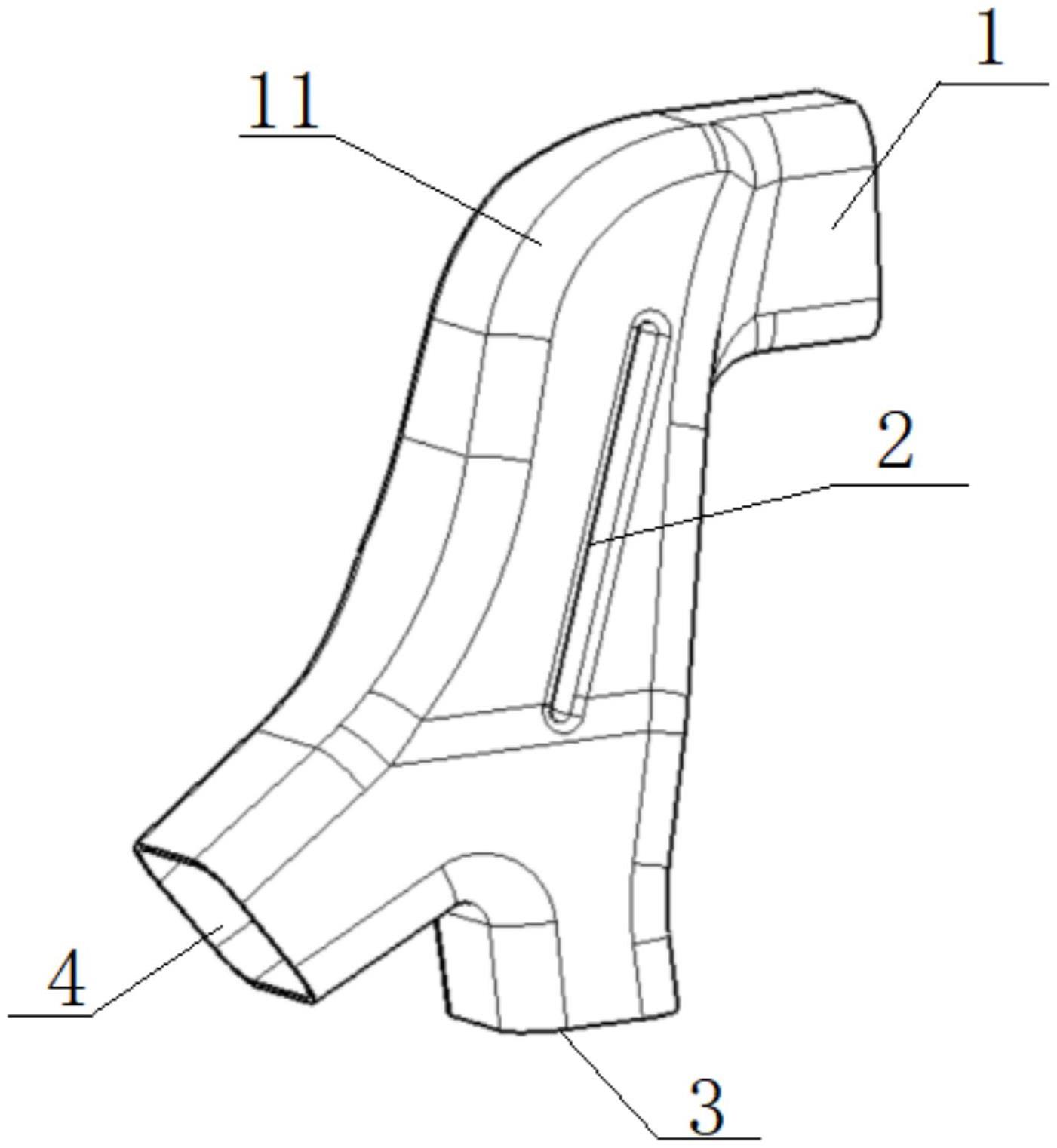 一种新型吹脚风道结构的制作方法