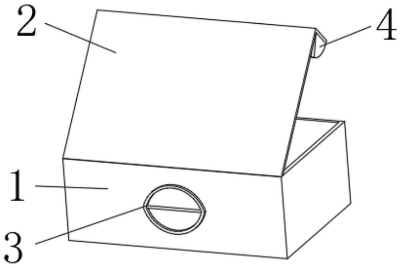 一种内置分隔结构的新型纸盒的制作方法
