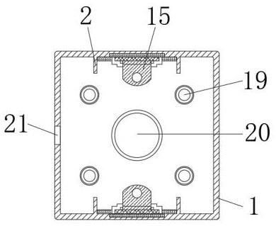 一种开关底盒防变形机构的制作方法