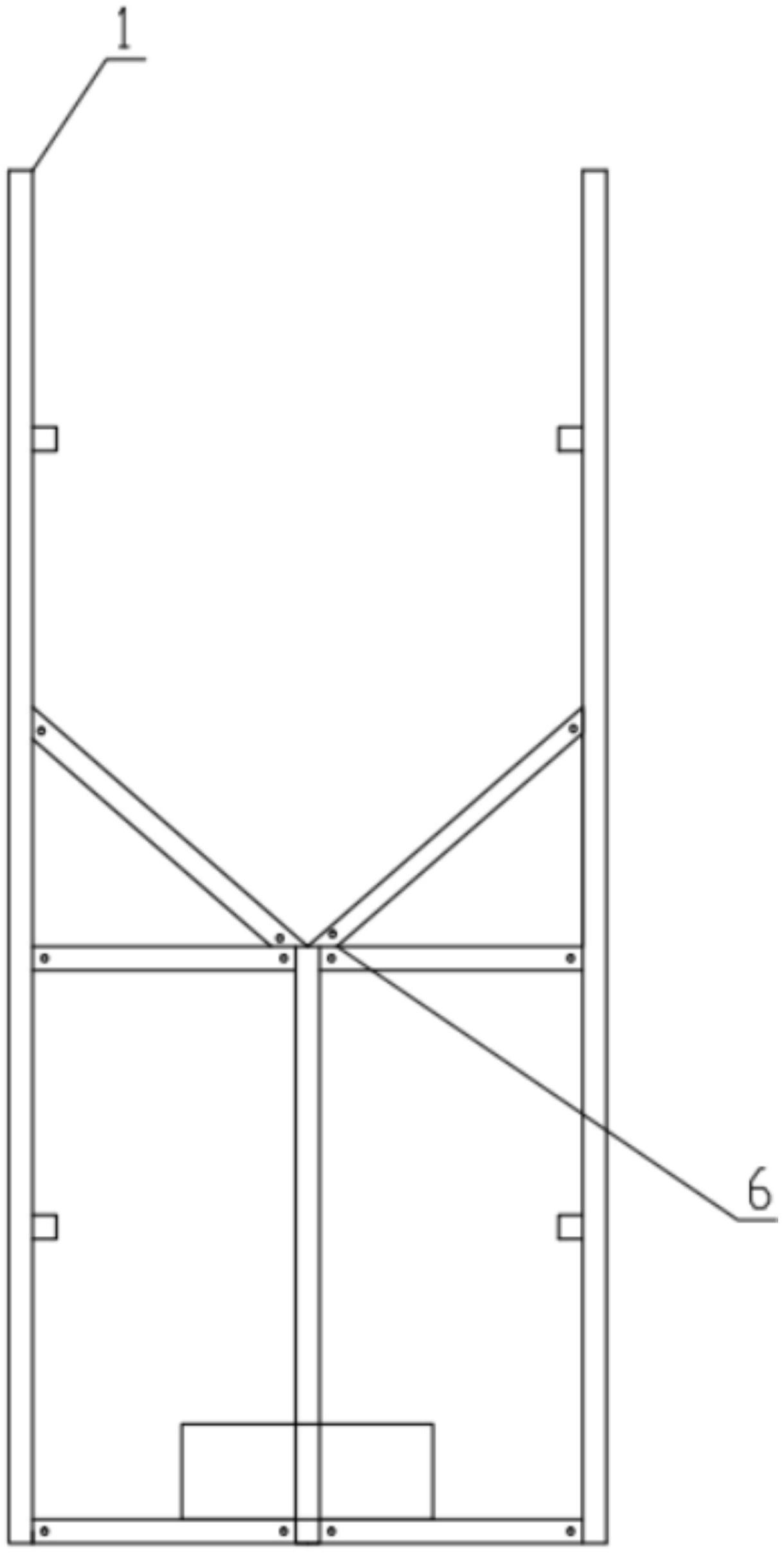 一种非固定式抗风围挡的制作方法