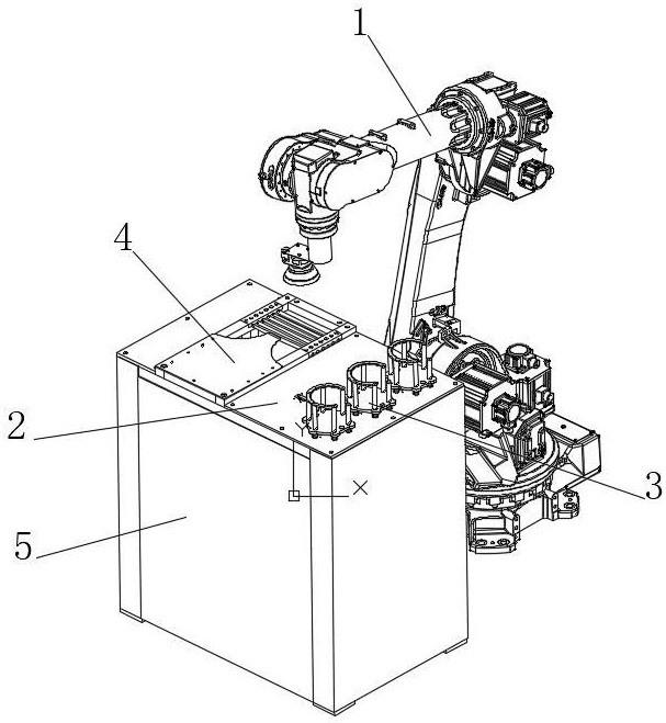 一种打磨机器人砂纸自动更换装置的制作方法