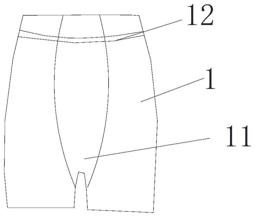 一种女性月经生理期抗菌防漏安全裤的制作方法