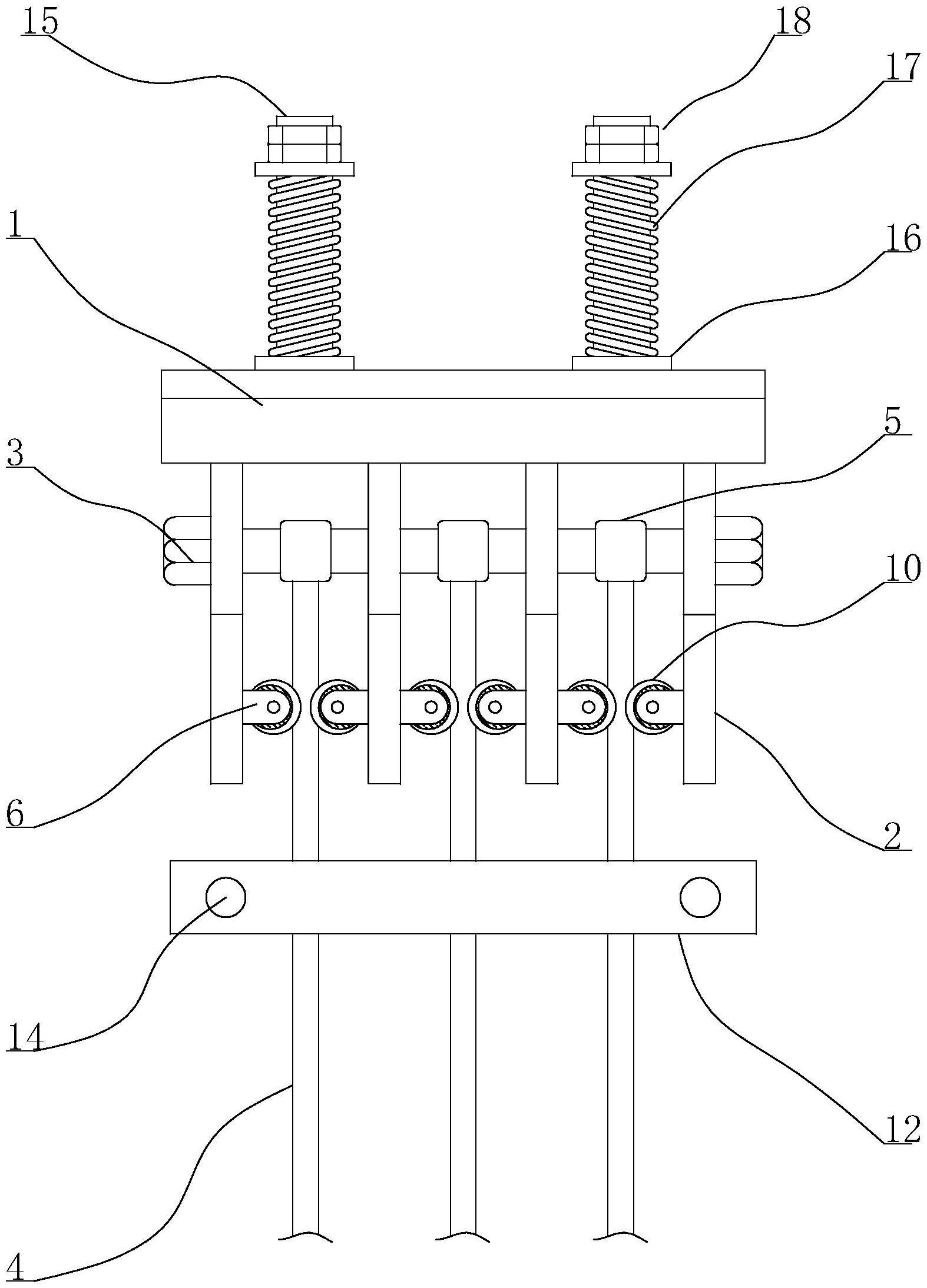 曳引钢丝绳固定装置的制作方法