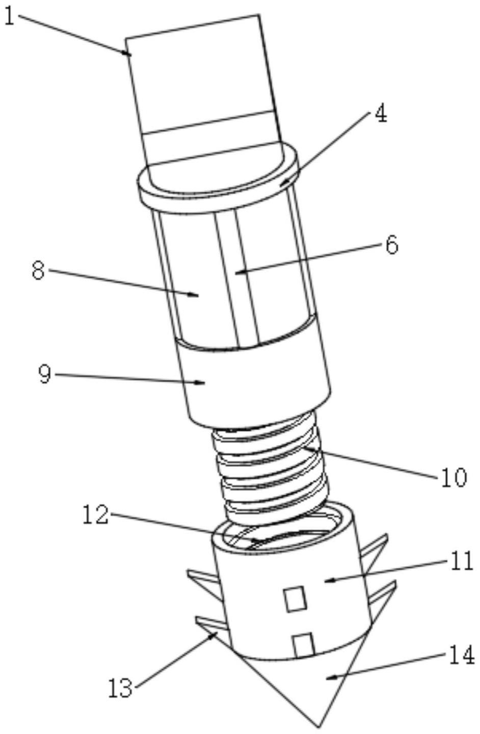 一种具有抗震功能的建筑桩的制作方法