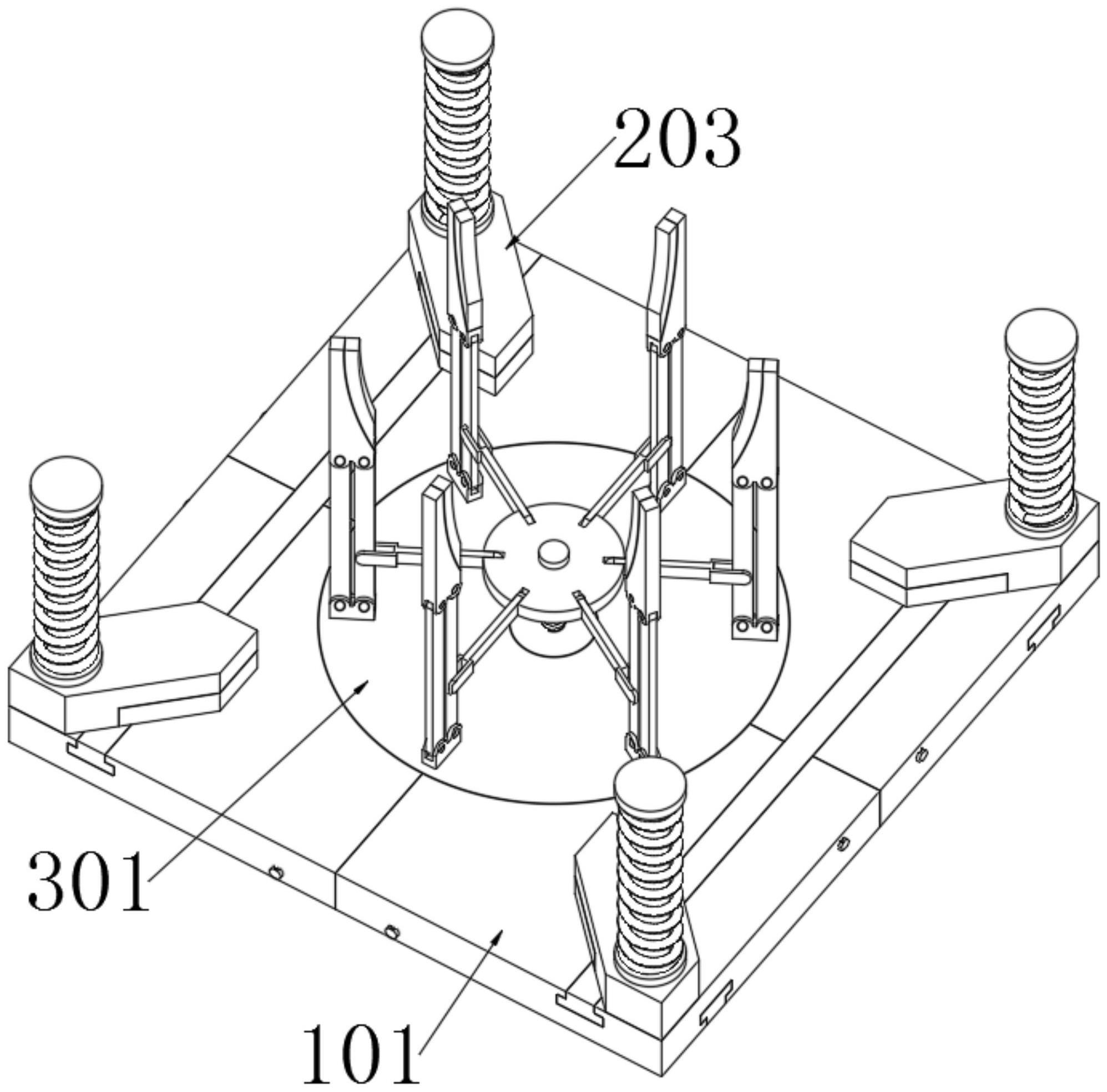 一种灯具加工用定位打孔装置的制作方法