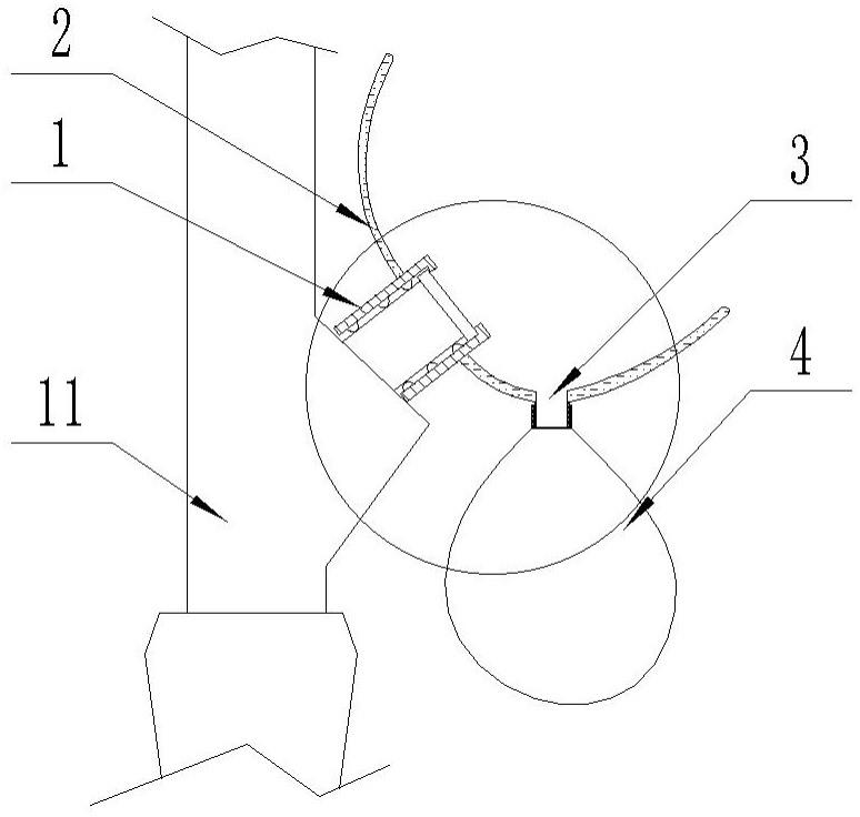 一种内窥镜活检孔用集液套装