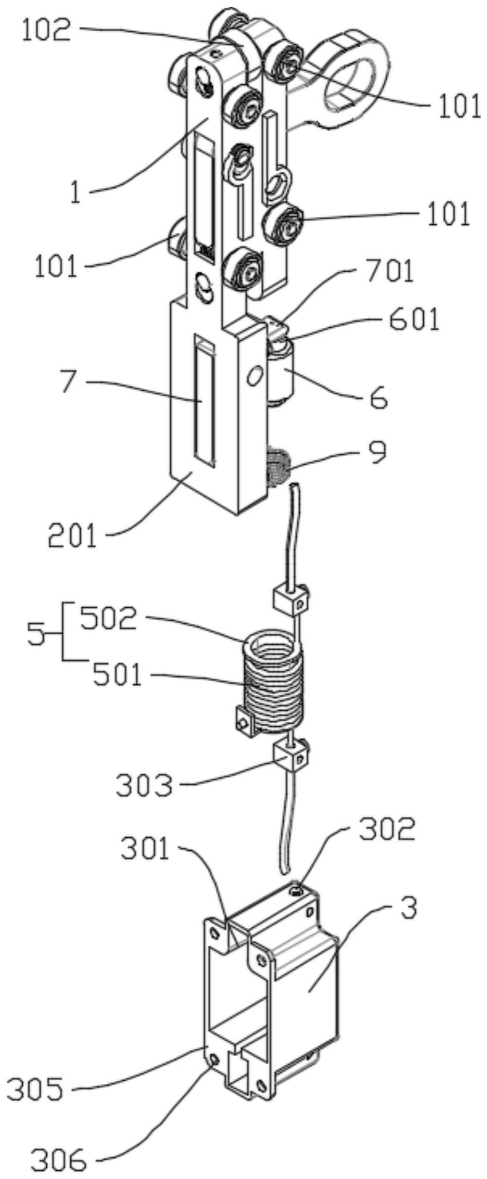 一种防坠锁具及免爬器的制作方法