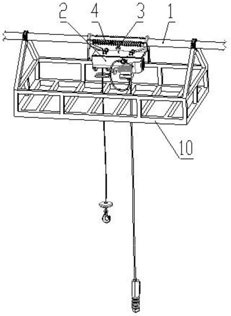 一种电动葫芦防坠装置的制作方法