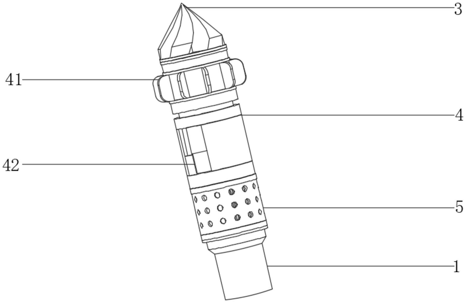 一种可分离碎石的旋挖截齿的制作方法