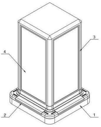 银行专用数字海报机的制作方法