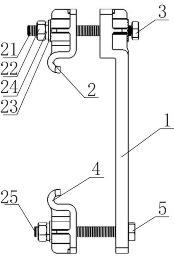 基于槽钢横杆的标示牌安装座的制作方法