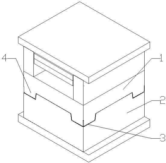 一种渗排水管软连接模具的制作方法