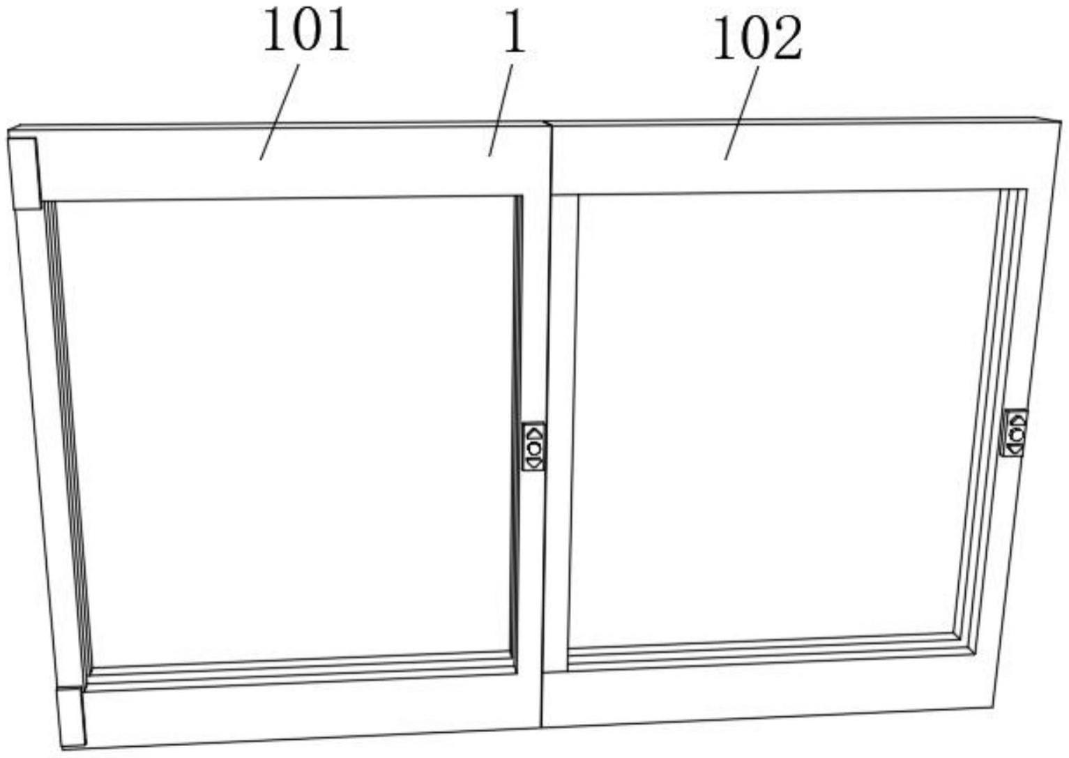 一种玻璃隔断用框架结构的制作方法