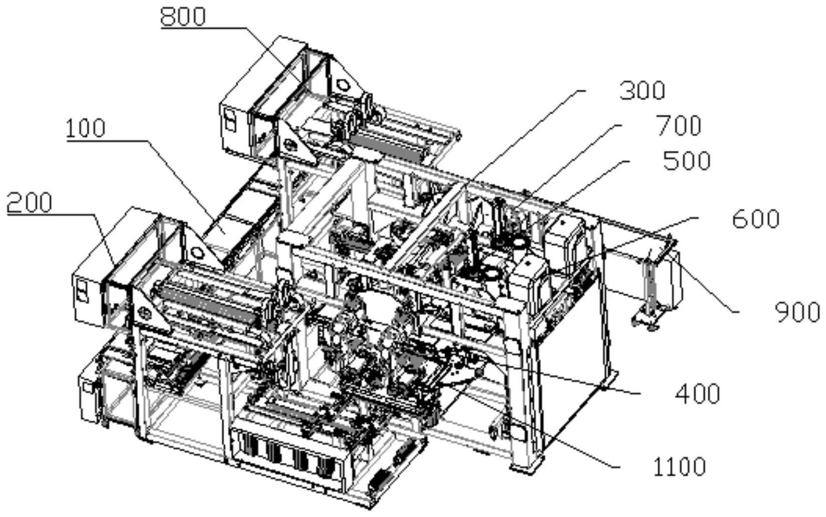 一种蒸发器混线检测自动生产线的制作方法