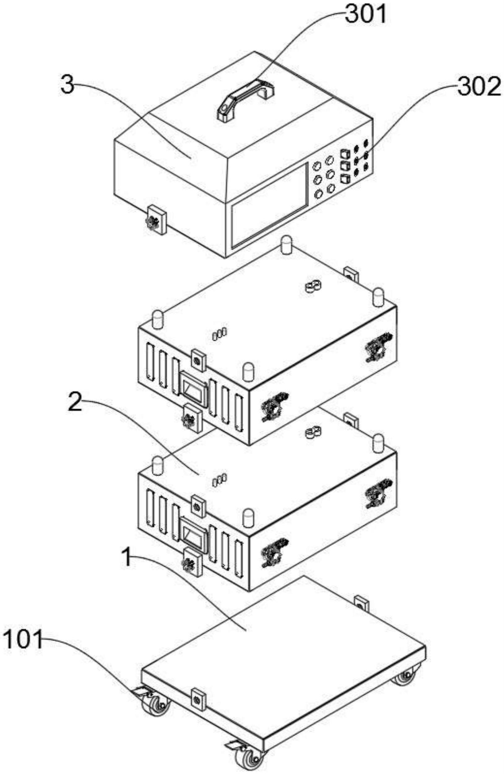 一种堆叠式模块化家用储能设备的制作方法