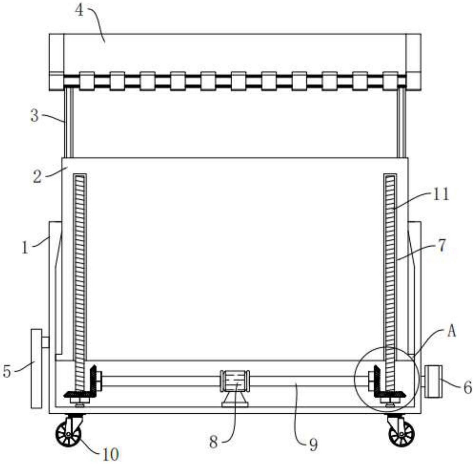 一种建筑施工用挡板的制作方法