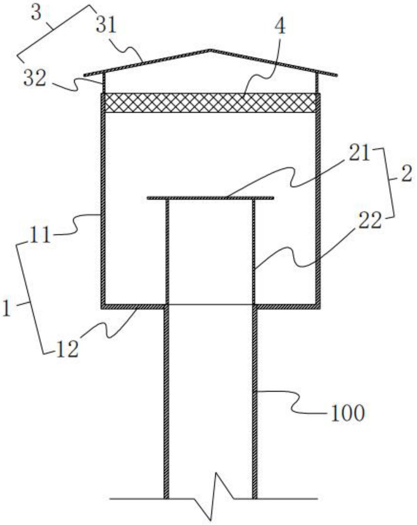 一种滤池通气管用通气帽的制作方法