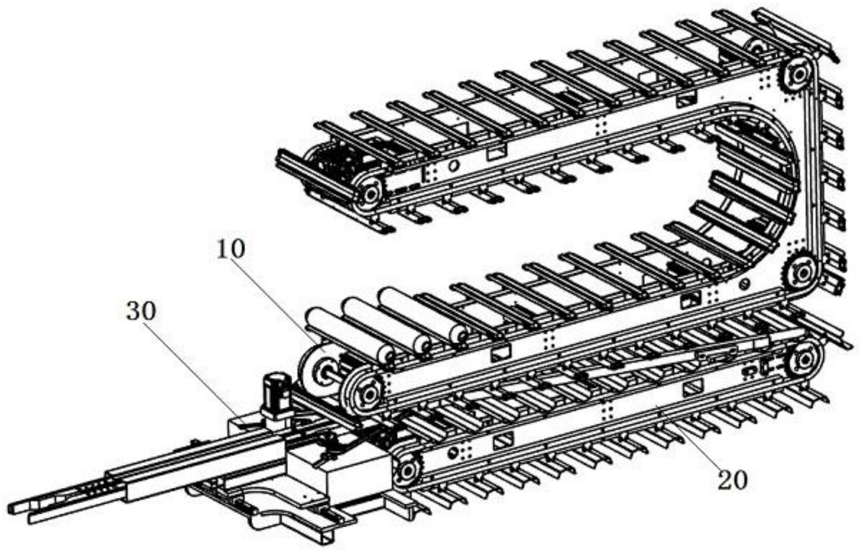 一种高压缩袋装弹簧生产用压缩输送机构的制作方法