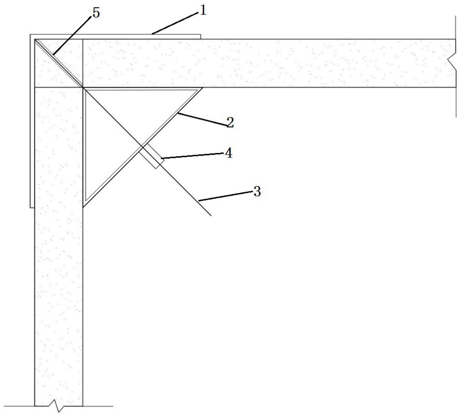 阴阳角定型木模板加固装置的制作方法