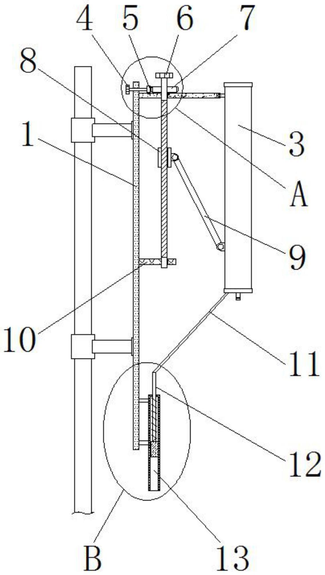 一种通信铁塔天线固定结构的制作方法