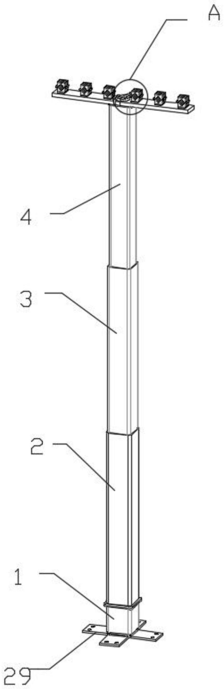 一种建筑施工电缆架设装置的制作方法