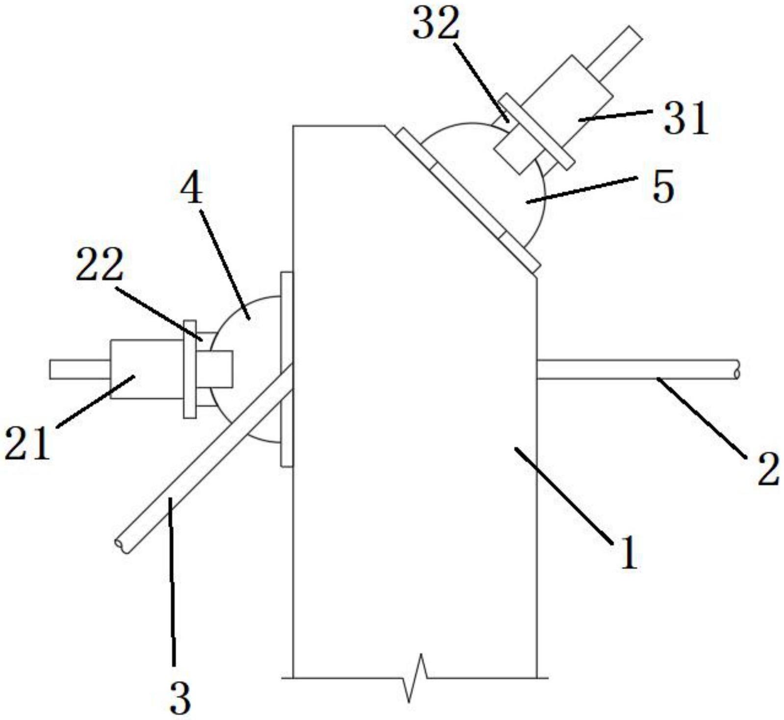 柔性光伏支架的端部节点的拉索固定机构的制作方法