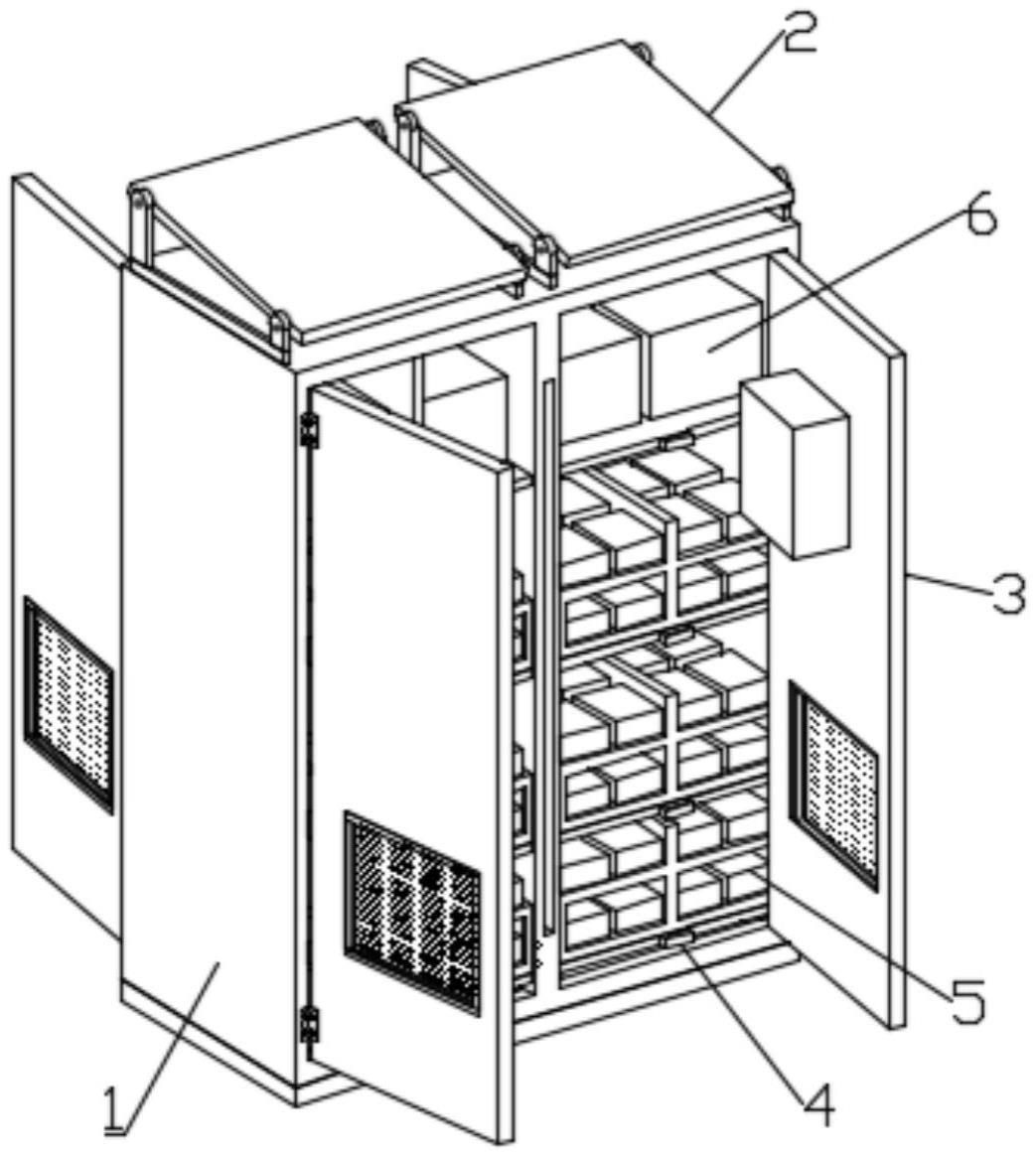 一种防尘型分布式储能柜的制作方法
