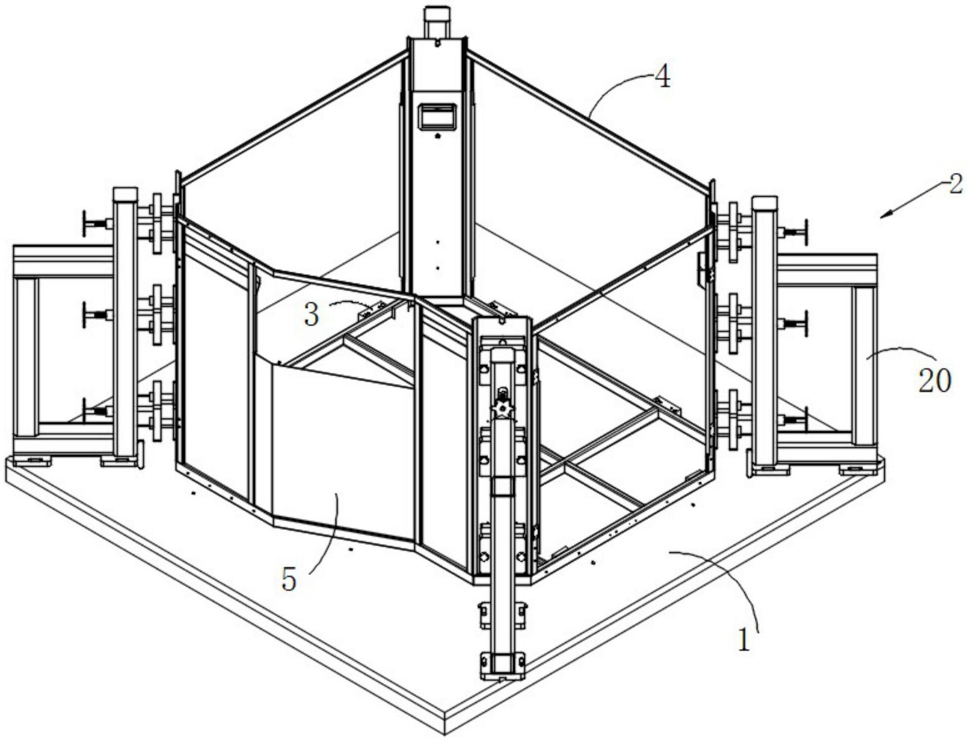 一种四方机架总成焊接工装装置的制作方法