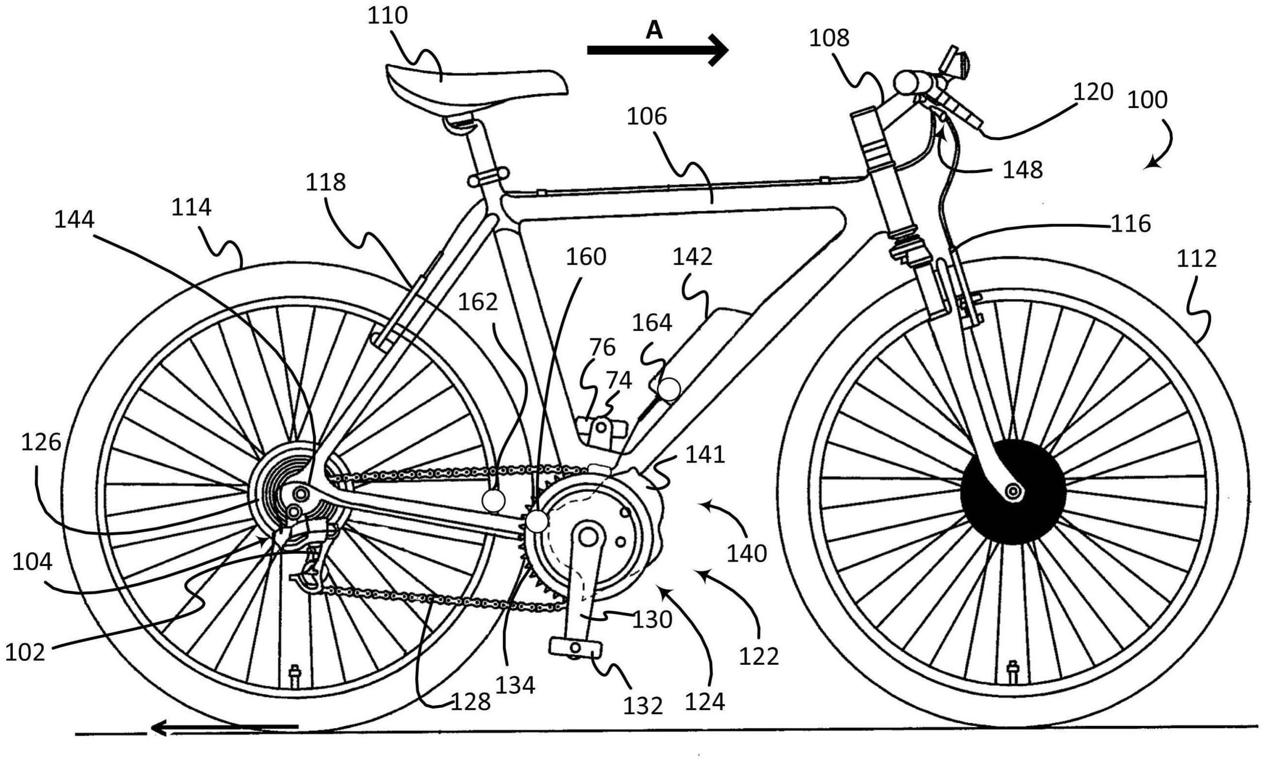 自行车控制系统的制作方法
