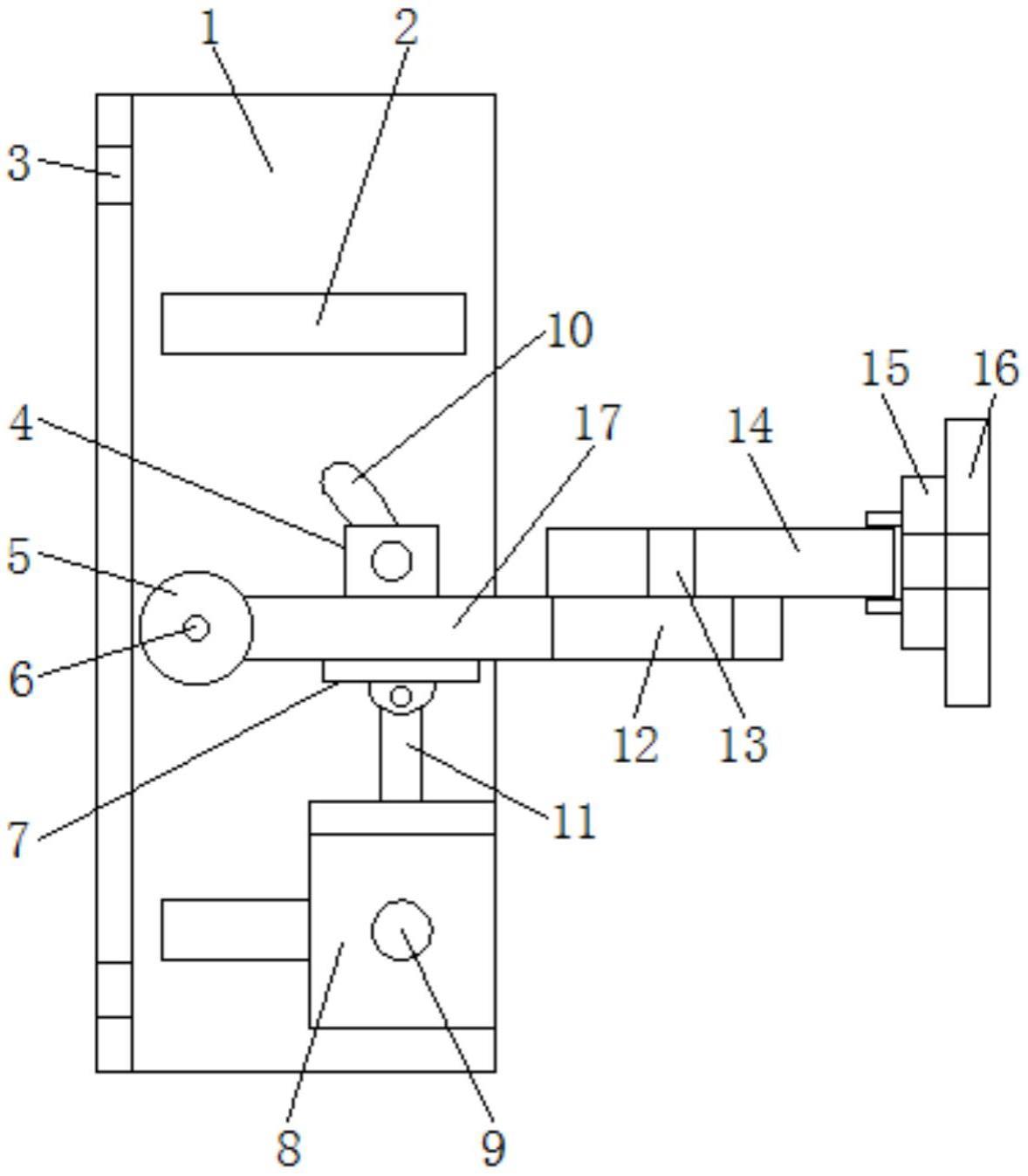 一种电梯导轨支架的制作方法