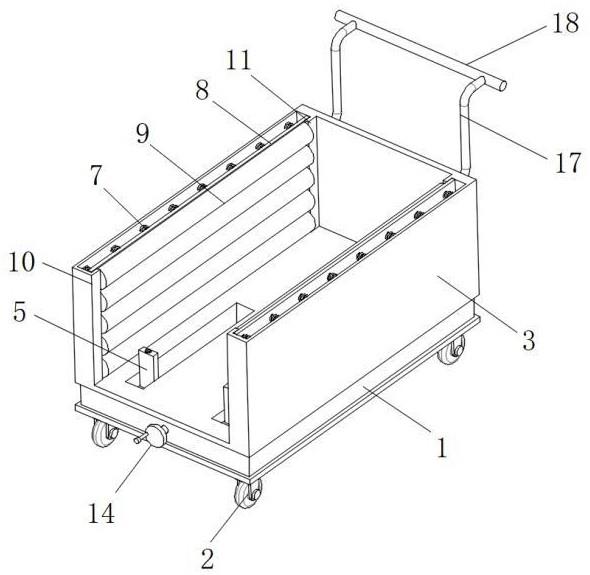 一种建筑电气工程用电气设备运输装置的制作方法