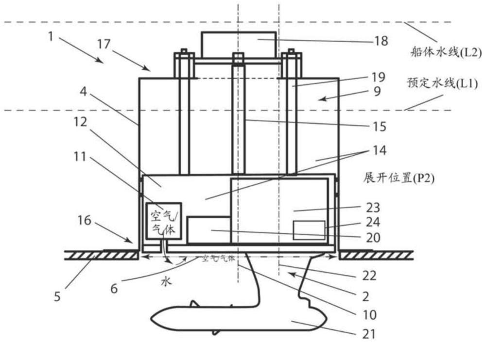 具有气体供应以减轻结垢的推进驱动总成的制作方法