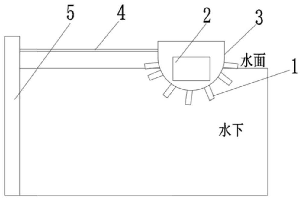 一种水中泄漏的污染物报警监测系统的制作方法