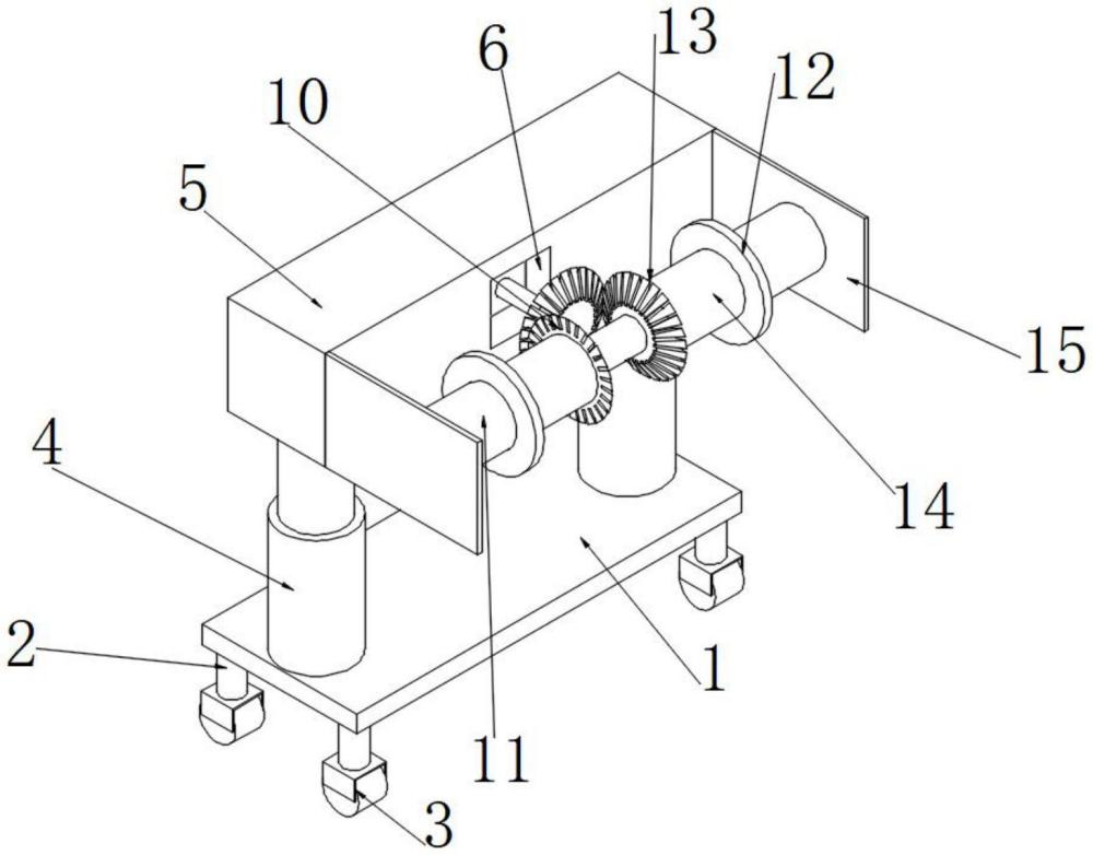 一种面料仿经编复合织造工艺研发用束线装置的制作方法