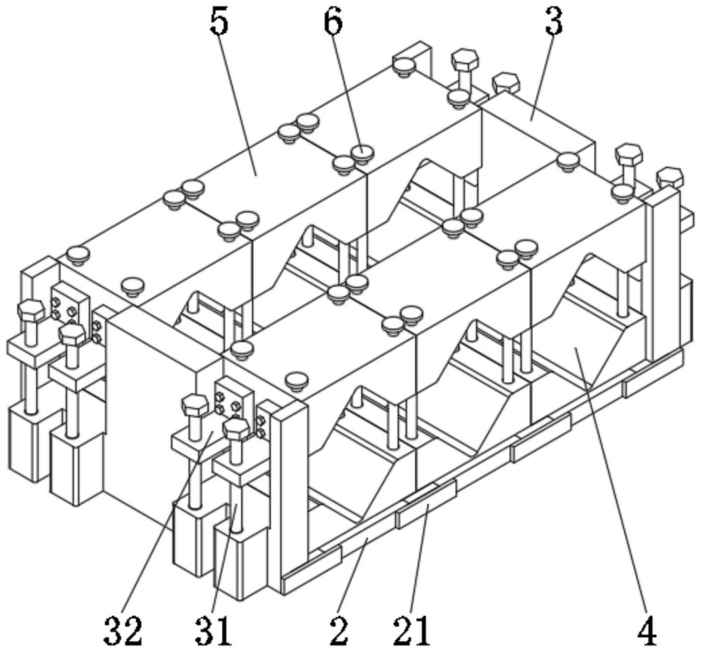变压器布线用线槽结构的制作方法