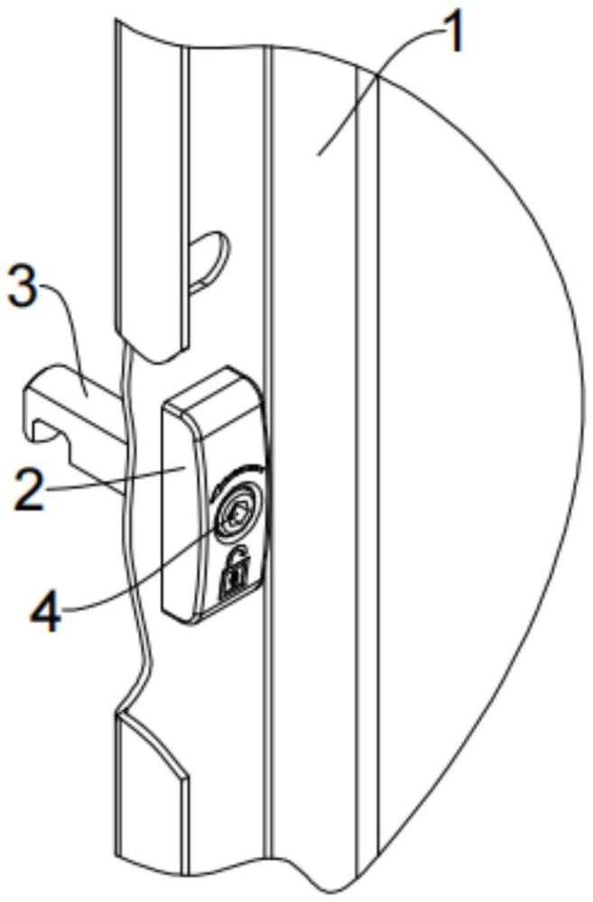 一种开关柜后门联锁装置的制作方法