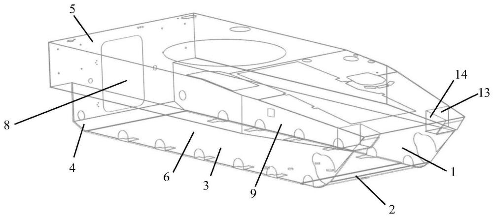 一种特种车辆环形箱梁结构式车体的制作方法