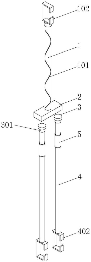 一种机电施工用安全绳结构的制作方法