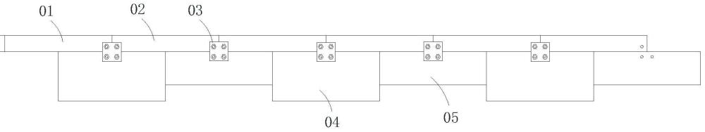 一种断开式无基础的示警墩改造为连续式混凝土护栏的预制块及方法与流程