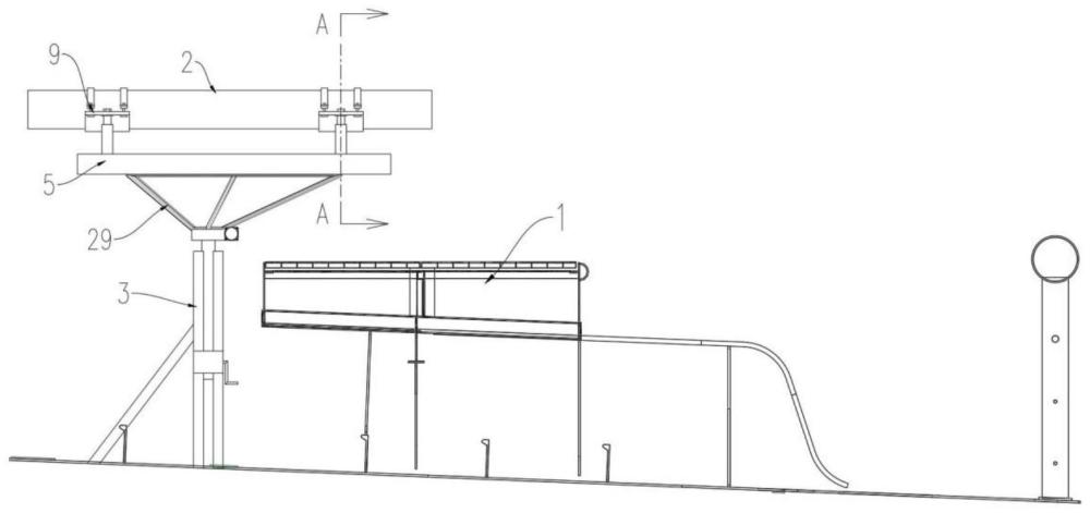 一种液化船集管区末端组合固定支架的制作方法