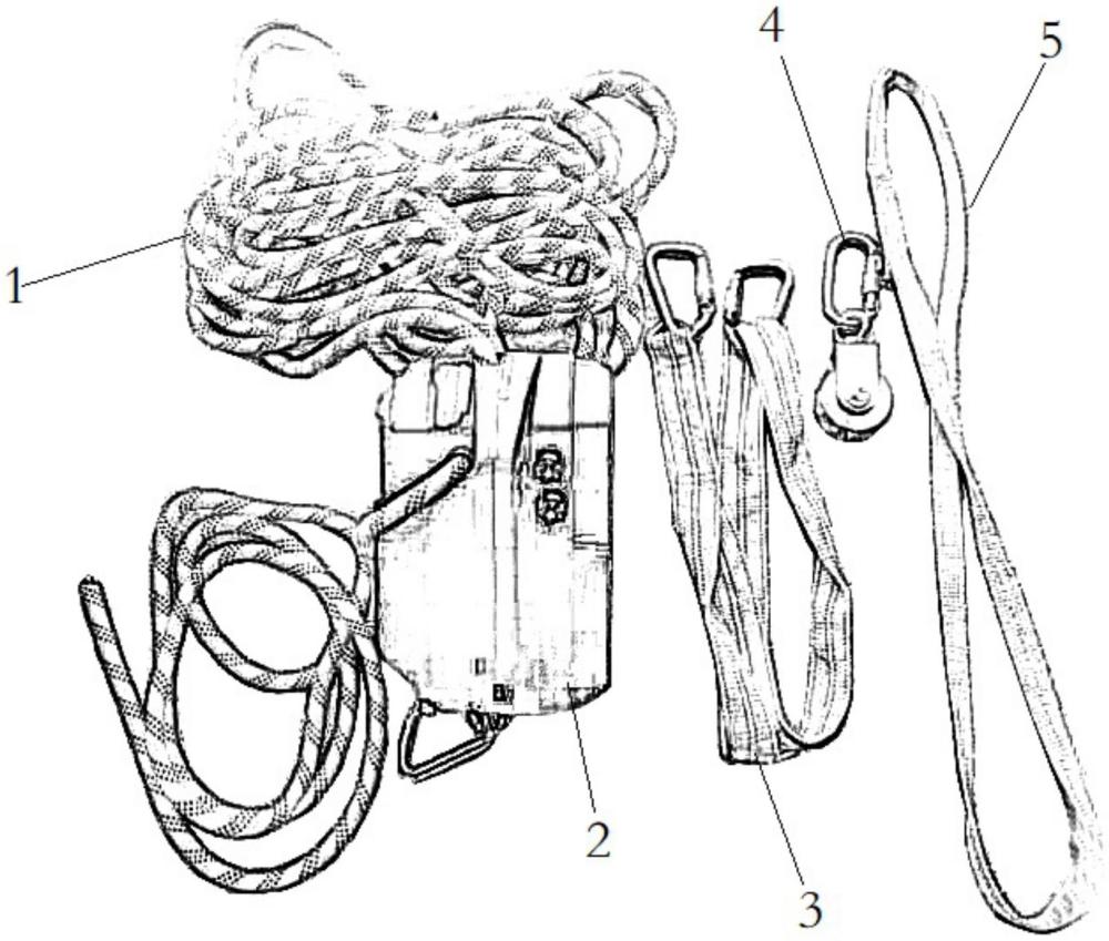 一种直升机绞车应急爬绳装置的制作方法